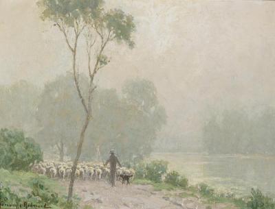 Early Morning Mist, 1932 Artwork by Granville Redmond