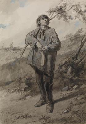 The Twelve Months, May,1866 Artwork by Paul Gavarni