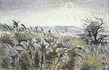 Goldenrod In December, 1948 Artwork by Charles Burchfield