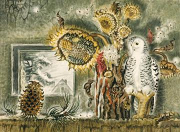 Still Life In Winter Artwork by Charles Burchfield