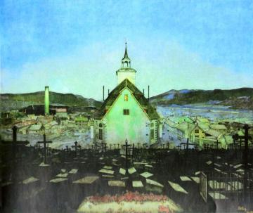 Natt Artwork by Harald Oskar Sohlberg