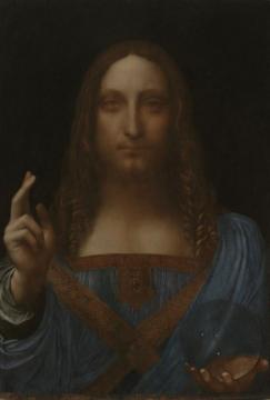 Salvator Mundi(c.1500) Artwork by Leonardo da Vinci