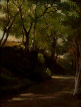 In The Glen, Portsmouth, Rhode Island Artwork by John La Farge