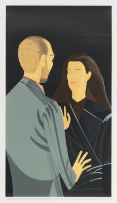 Pas De Deux Artwork by Alex Katz