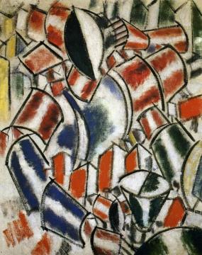 The Sitted Woman Artwork by Fernand Léger