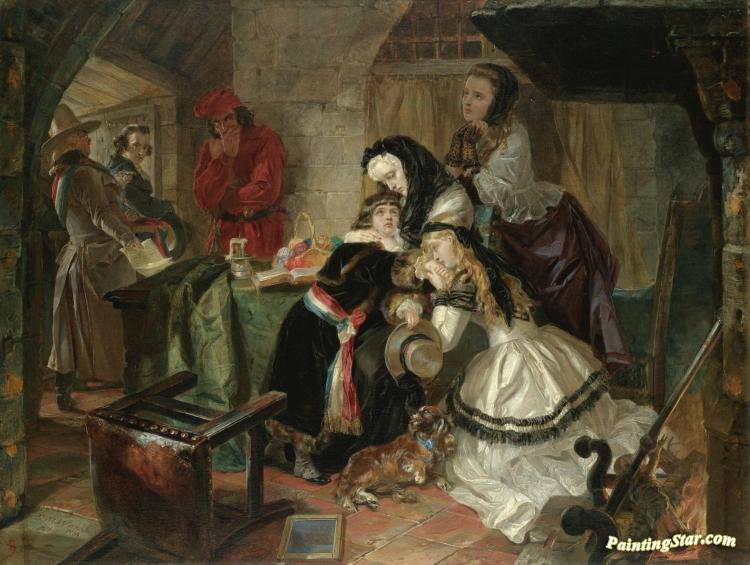 Marie Antoinette Artwork by Edward Matthew Ward