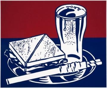 Sandwich And Soda, 1964 Artwork by Roy Lichtenstein