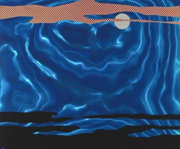Moonscape, 1965 Artwork by Roy Lichtenstein