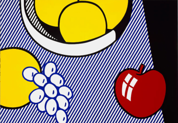 Apple, Grappes, Grapefruit, 1974 Artwork by Roy Lichtenstein
