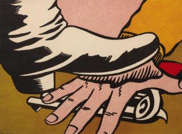 Foot And Hand, 1964 Artwork by Roy Lichtenstein