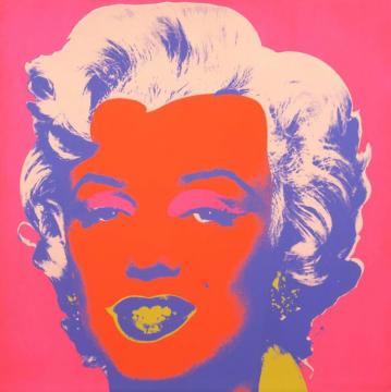 Marilyn Monroe 9 Artwork by Andy Warhol