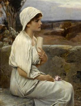 Hypatia,1901 Artwork by Alfred Seifert