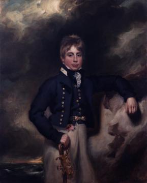 Portrait Of Midshipman John Windham Dalling Artwork by George Henry Harlow