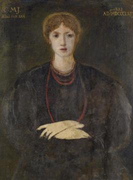 Portrait Of Georgiana Burne-jones(1840-1920) Artwork by Sir Edward Burne Jones
