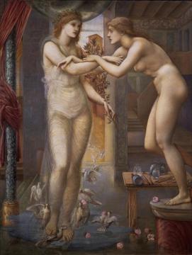 Pygmalion And The Image - The Godhead Fires Artwork by Sir Edward Burne Jones