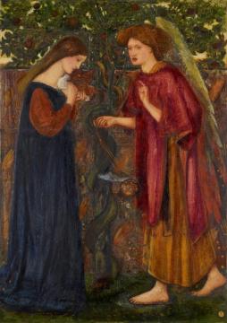 The Annunciation Artwork by Sir Edward Burne Jones