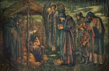 The Star Of Bethlehem Artwork by Sir Edward Burne Jones