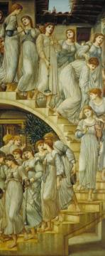 The Golden Stairs Artwork by Sir Edward Burne Jones