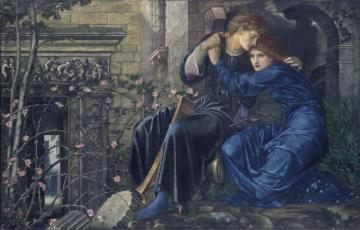 Love Among The Ruins, C.1873 Artwork by Sir Edward Burne Jones