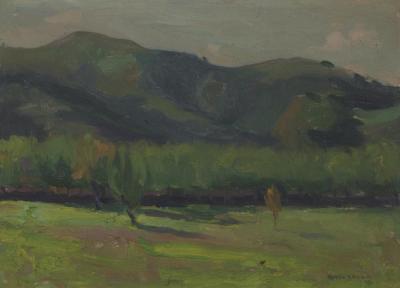 Rancho De Las Lomas, San Juan Canyon, California, 1918 Artwork by Armin Hansen