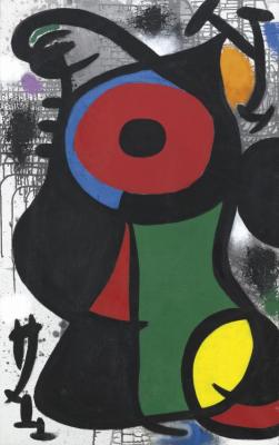 Personnage Fascinant Artwork by Joan Miró