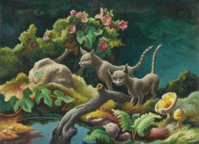 The Brothers Artwork by Thomas Hart Benton