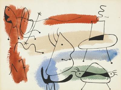 Signes Et Figurations Artwork by Joan Miró