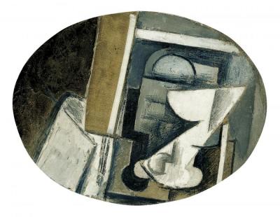 A Glass On A Table Artwork by Pablo Picasso