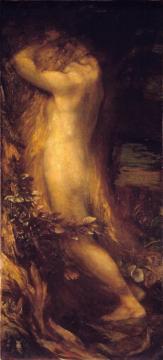 Eve Repentant Artwork by George Frederic Watts