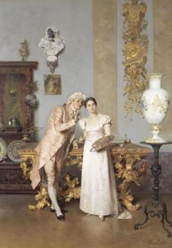 The Art Lesson Artwork by Francesco Beda