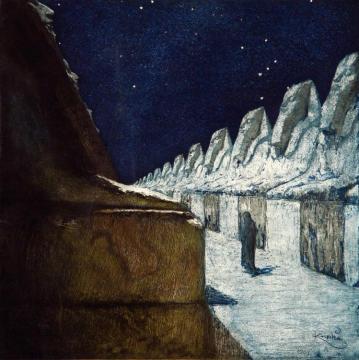 Path Of Silence Artwork by Frantisek Kupka