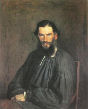 Leo Tolstoy Artwork by Ivan Nikolaevich Kramskoy
