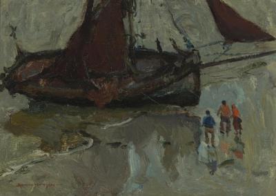 Ebb Tide Artwork by Armin Hansen