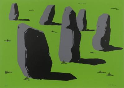 Stone Circle,1970 Artwork by Nicholas Monro