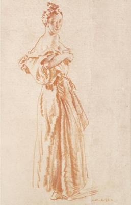 Helen In Pink Artwork by Sir William Russell Flint