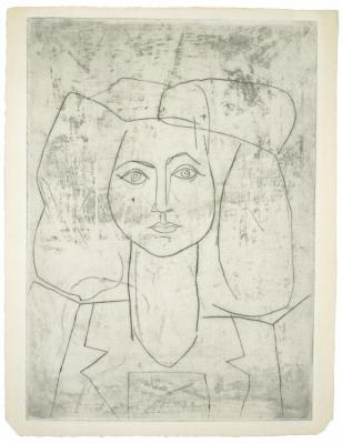 Portrait Of Francoise, Dressed In A Suit Artwork by Pablo Picasso