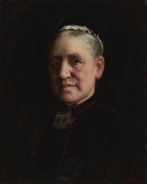 Portrait Of Madam Verdier,1880s Artwork by Paul Peel