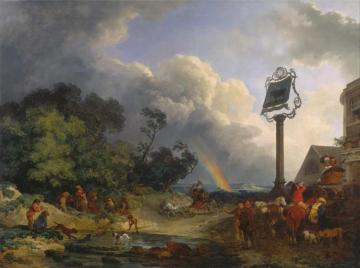 The Rainbow Artwork by Philip James de Loutherbourg