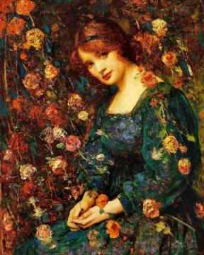 Flora Artwork by Thomas Edwin Mostyn