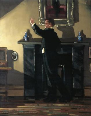 The Man Who Danced Alone Artwork by Jack Vettriano