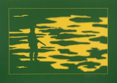 Estuary,1982 Artwork by Nicholas Monro