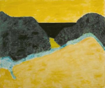 Yellow Sky Artwork by Milton Avery