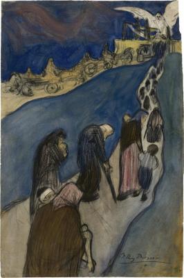 The End Of The Road (au Bout De La Route) Artwork by Pablo Picasso