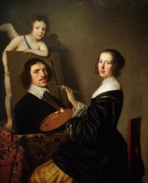 Allegory Of Painting,1648 Artwork by Gerard van Honthorst