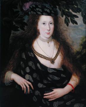 Lady Elizabeth Pope Artwork by Robert Peake the elder