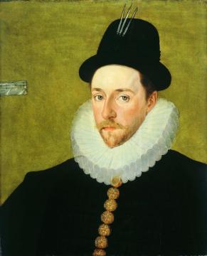 Peregrine Bertie(c.1585-90) Artwork by Robert Peake the elder