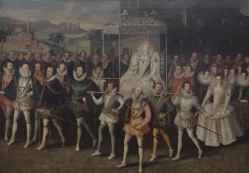 The Procession Picture, C.1600 Artwork by Robert Peake the elder