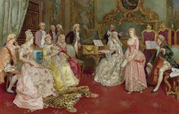 The Recital Artwork by Luis Alvarez Catala