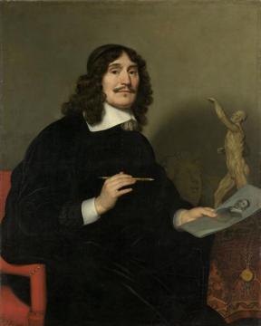Portrait Of An Artist Artwork by Gerard van Honthorst