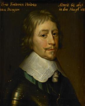 Portrait Of Frederick Henry(1584-1647),prince Of Orange Artwork by Gerard van Honthorst